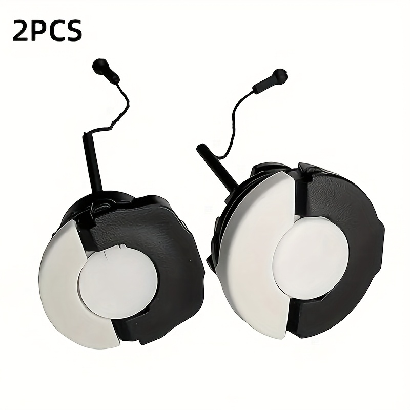 Image of 2- Durable Fuel And Oil Caps - Outdoor Electric And Lawn Equipment Replacement Oil Caps, Fuel Caps, High Quality, Durable