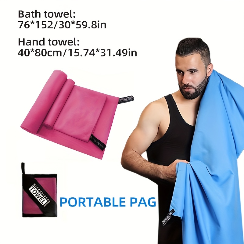 Rainleaf Serviette en microfibre pour voyages, gym