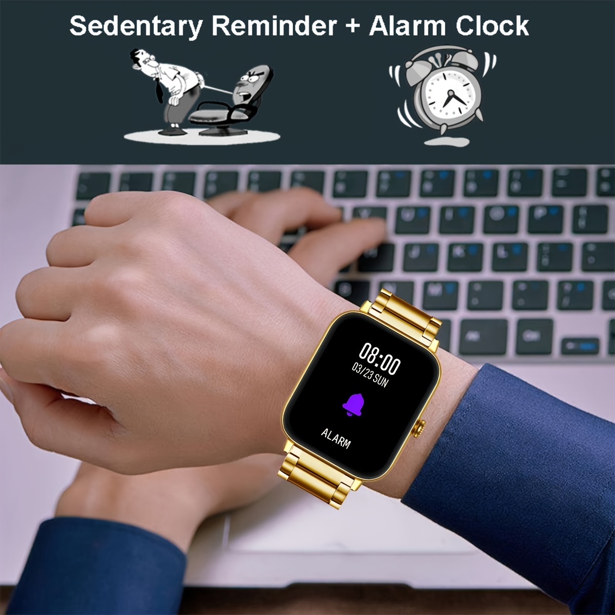 Jam Tangan Smart Watch With Calculator Jam Tangan T500 Watch - Main Image