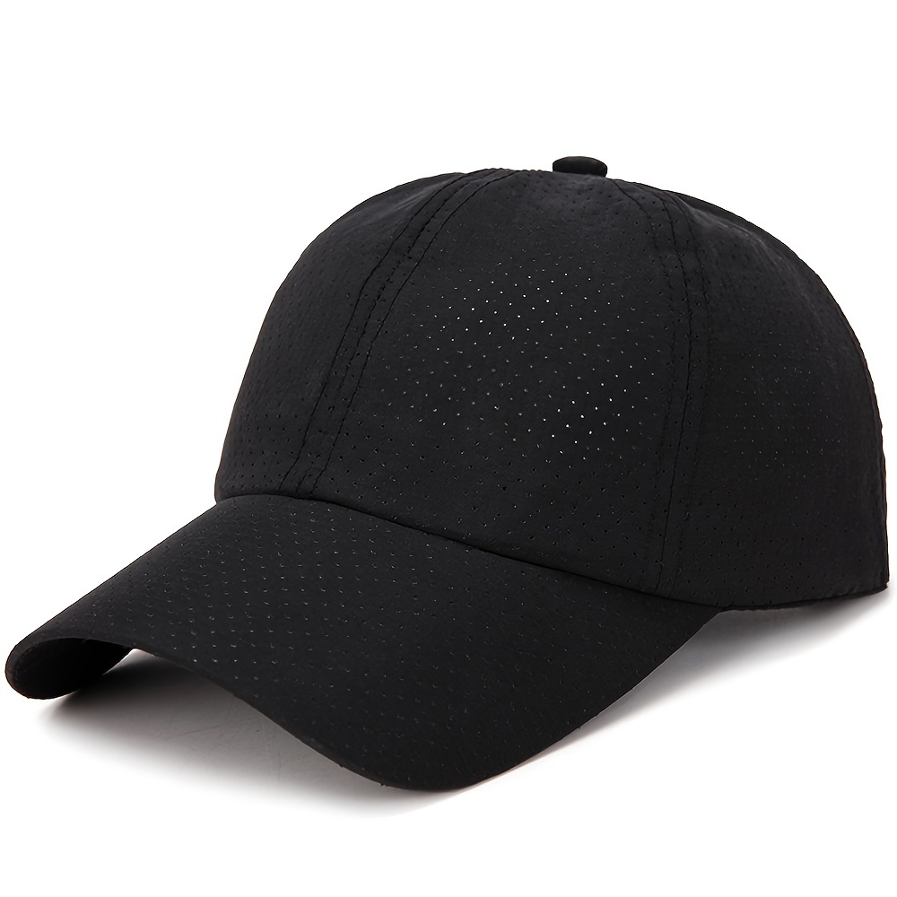 TEMU Spring And Summer Outdoor Sports Casual Sunshade Quick-drying Lightweight Breathable Baseball Cap