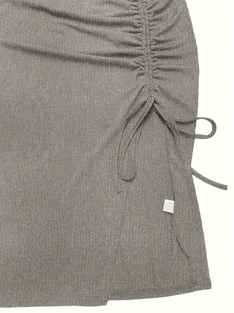 High waist green a line midi skirt summer 4356 High waist green a line midi skirt summer 4356