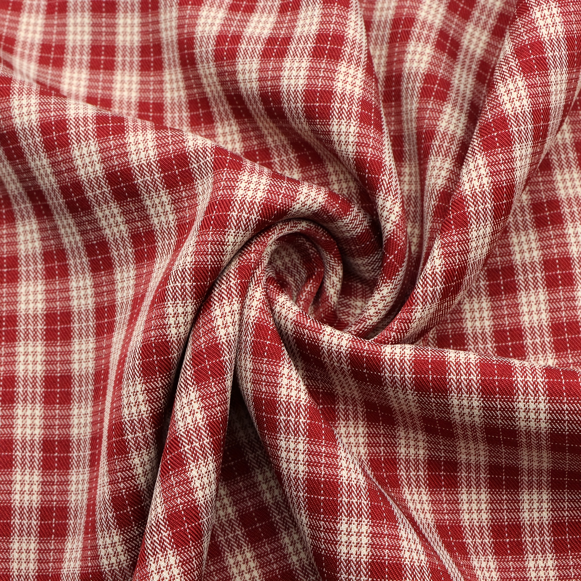 Image of 1pc Vintage Yarn-dyed Fabric, 19.7x59 Inch Precut Polyester Fabric – Ideal For Throw Pillow, Wedding Decor, Cosplay, Perfect For Home Crafts Decorations