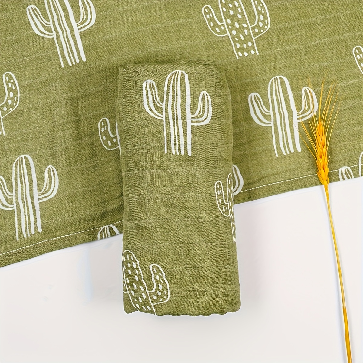 Happyflute Summer Bamboo Muslin Swaddle Blankets Set of 2