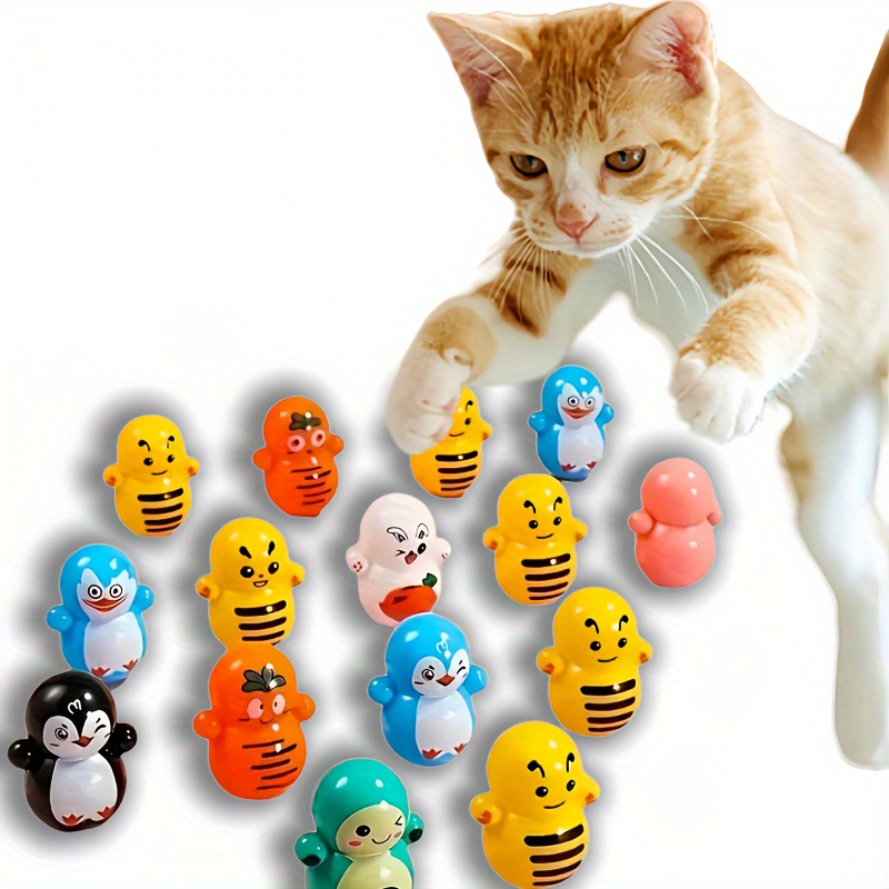 

9pcs Cat Toy Set - , Battery-free, Interactive Kit Assorted Styles And - For