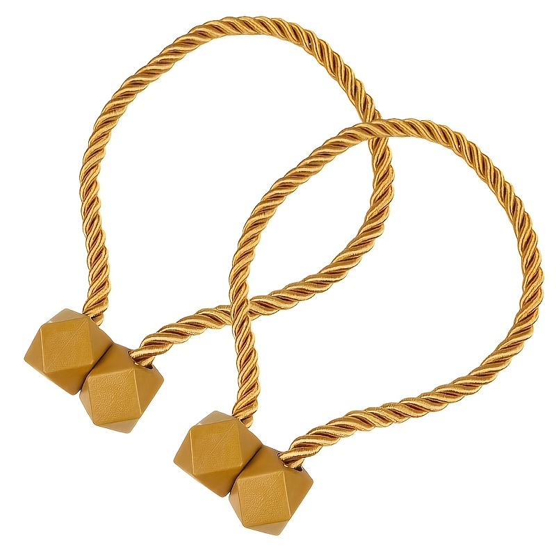 10pcs Magnetic Curtain Tiebacks, No Drilling or Tying Required, Convenient Magnetic Curtain Holdbacks