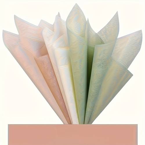 114pcs flower wrapping liner paper flower wrapping paper floral arrangement wrapping paper pink white green suitable for crafts diy projects gift wrapping floral arrangement accessories elegant packaging
