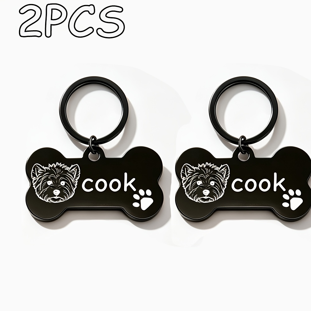 Custom Bone-Shaped Pet Keychain, Everyday Key/Bag Charm