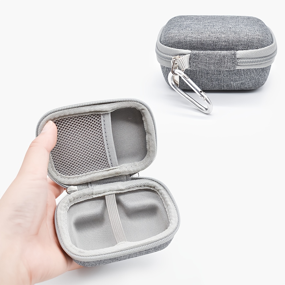 Image of Electronic Storage Box, Capsule Power Bank Storage Bag, Mini Compact Mobile Power Storage Bag, Only Suitable For Storing Iwalk/amelena/lanluk And Other Models (gray Storage Box Only)