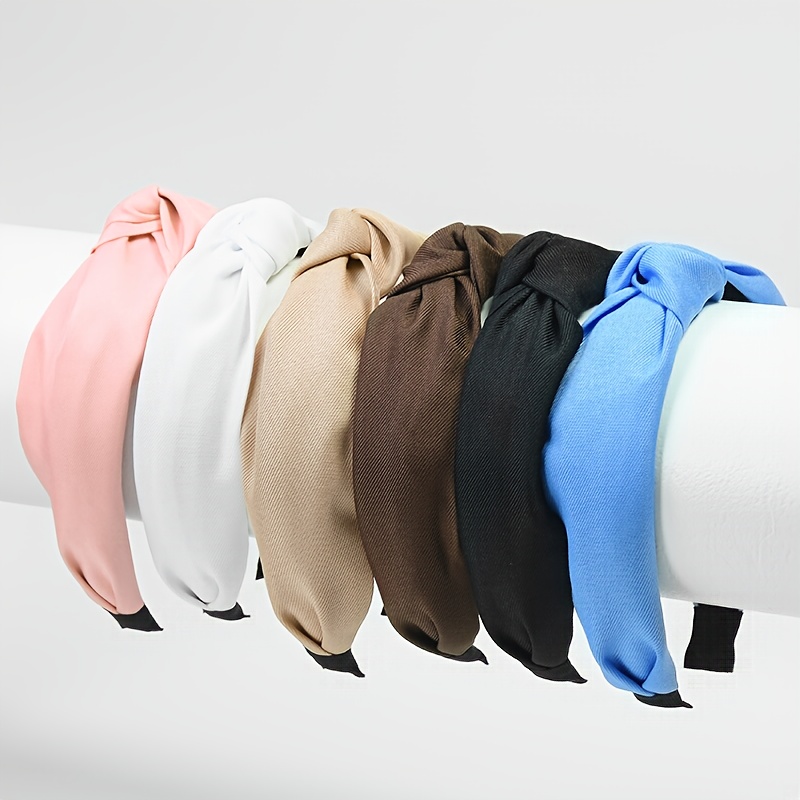 3pcs Stylish Knotted Headband Amazon.com : Beavorty 3pcs Denim Knotted Headband for Women  main image 3