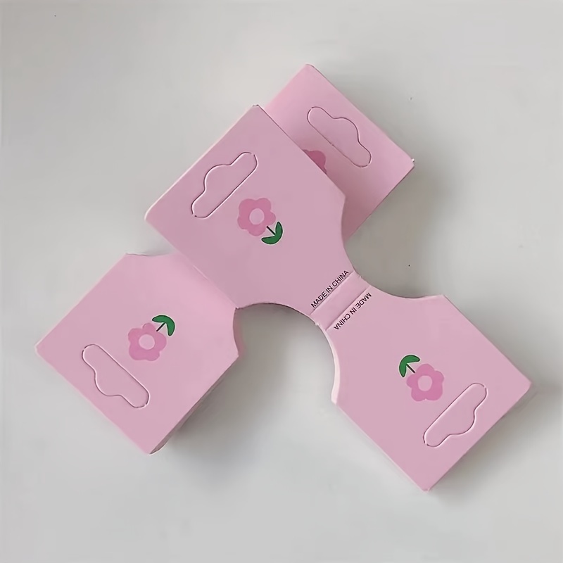 

50pcs Foldable Jewelry Packaging Cardboard, Jewelry Storage Card For Necklaces