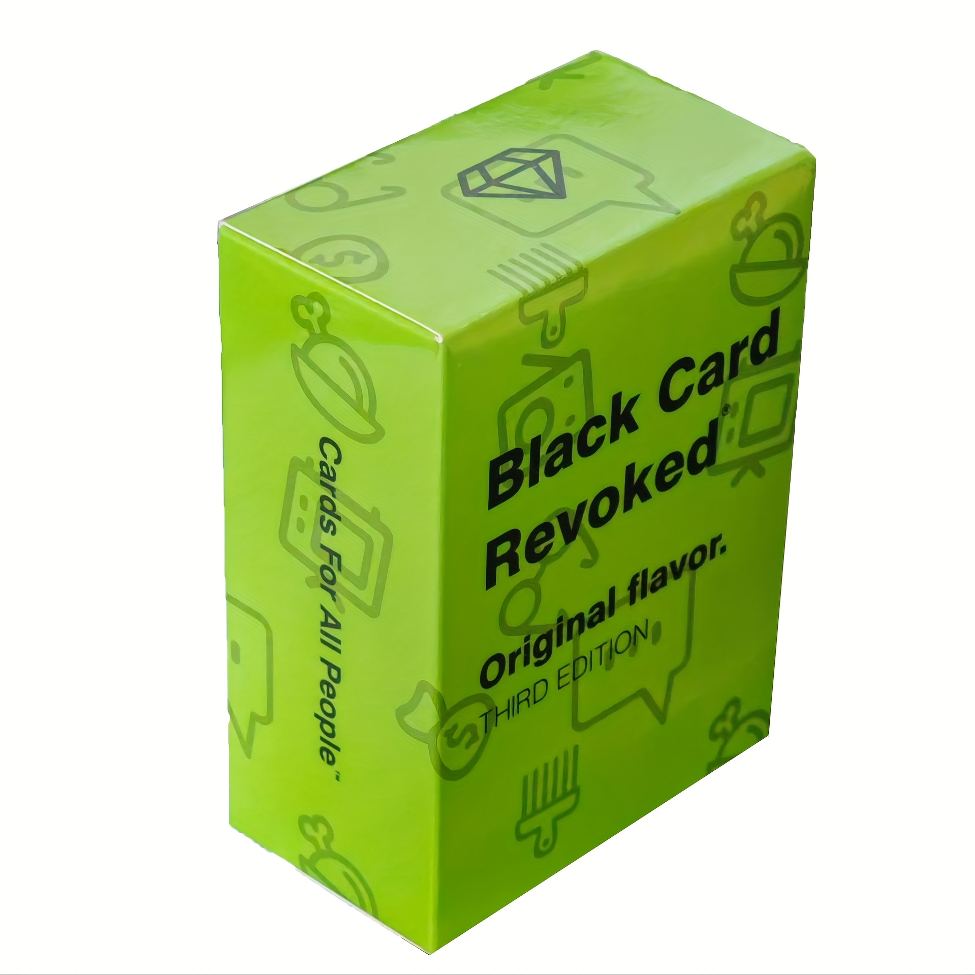 Black Card Revoked Party Game for The Culture - Fifth Edition with Original Flavor & Limited Edition Content | Hilarious Icebreaker Questions, Dance & Sing Challenges | Premium Cardstock for Game Nights, Social Gatherings & Events, Event Icebreakers, Vibrant Package, Durable Game Cards