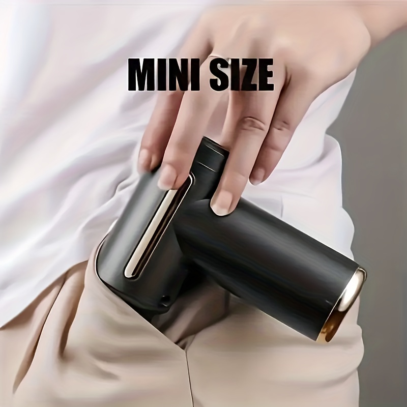 Portable Fascia Gun for Neck, Back, And Body Massage - a Compact Fitness Massager, Perfect As a Christmas Or Valentine'S Gift. High-Torque Portable Deep Tissue Massage Gun - Professional Massager with 6 Speed Settings And 4 Types of Massage Heads