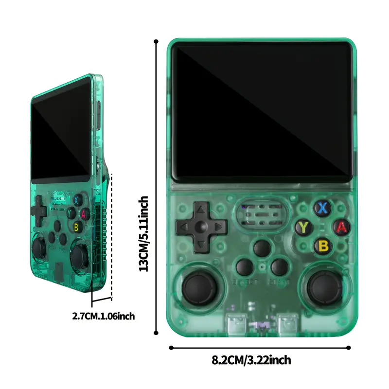 options r36s handheld game console with 3 5 screen classic entertainment 64gb portable gaming device usb charging Product details 1
