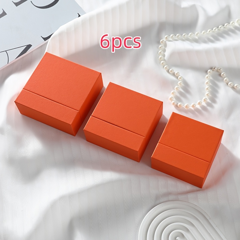6pcs Custom Jewelry Storage Box with Your Brand Logo