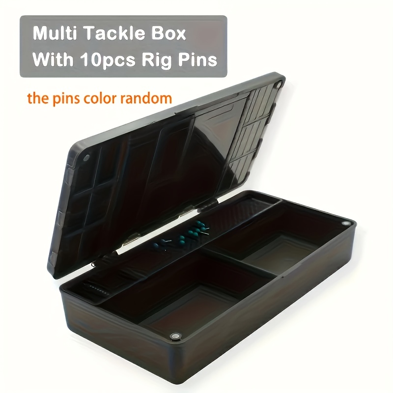 1pc Multi-compartment Portable Carp Fishing Tackle Box