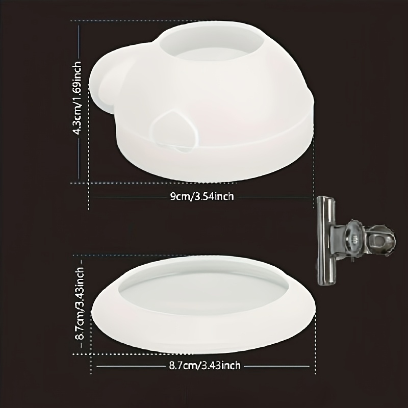 Image of 3pcs Cute Teacup Resin Candle Mold Set — Professional Kit For Crafts: Includes Teacup, Coaster, And Metal Handle. Ideal For Coffee Cup-style Storage Trays, Plaster & Resin Planters, Furniture Accents