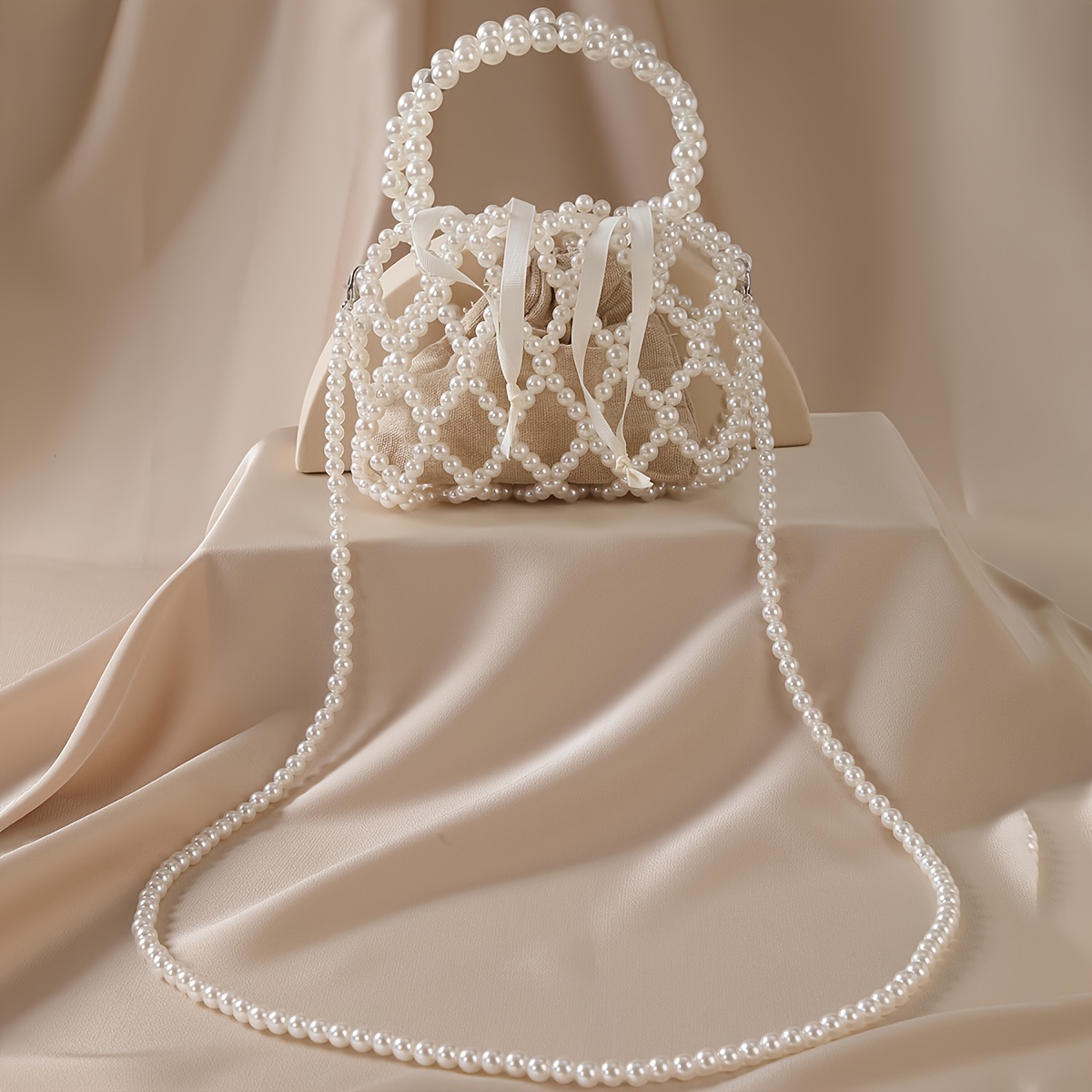 

Mini Shoulder Bag With Detachable Strap, Casual Design Bag Daily Use(6.3''x 4.7'')