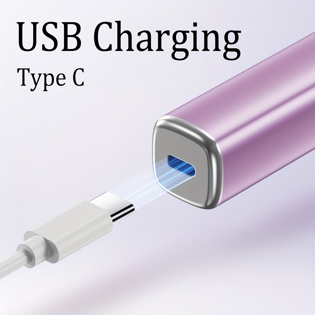 multi functional portable womens electric ear and nose hair trimmer 2 in 1 multi purpose mini electric eyebrow trimmer usb charging type c long press boot three speed regulation holiday gift Product details 4