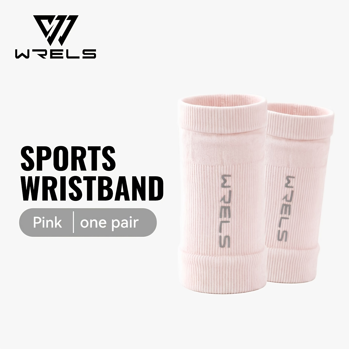 Image of 1 Pair Wrels Compression Wrist Support Gloves & Wristbands - Elastic Sweat-absorbent Sports Gloves Suitable For Badminton, Basketball, Fitness, Yoga, Gym, Outdoor Activities With Wrist For &