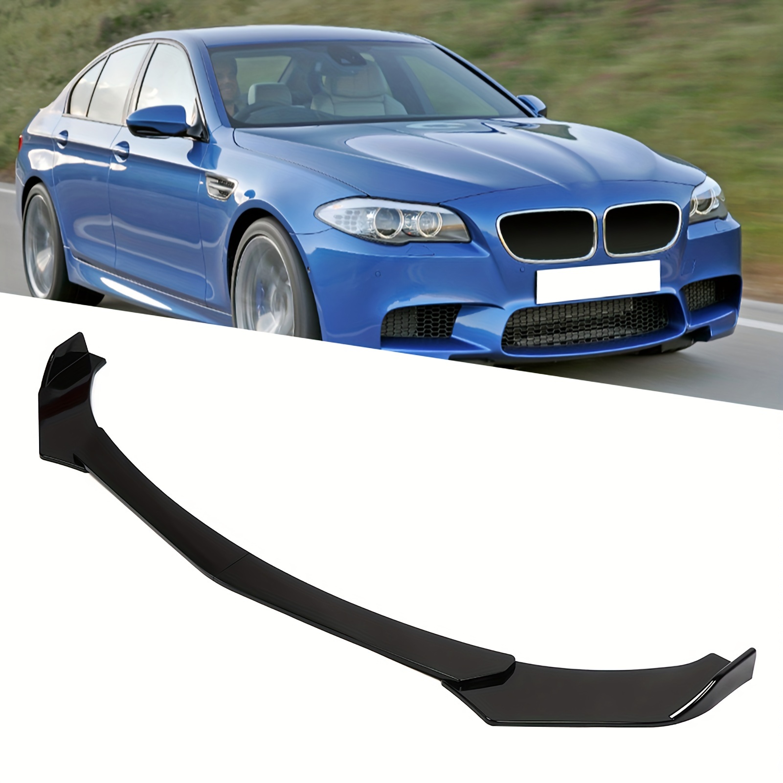 

Front Bumper Lip Splitte Body Kit Black Universal Fits For , Front Bumper Lip For Infiniti Q50 Q60 Q70 G25 G37bodykit For , Front For Subaru Car Exterior Front Body Shovel