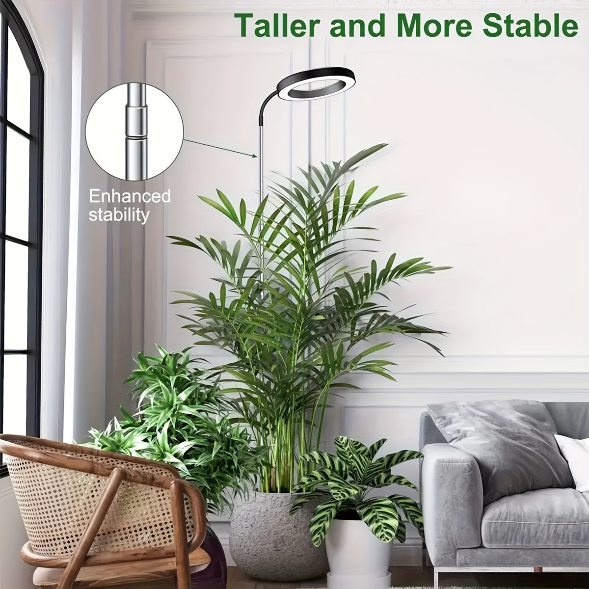 justerbar fullspektrum växtbelysning: för - Temu Sweden