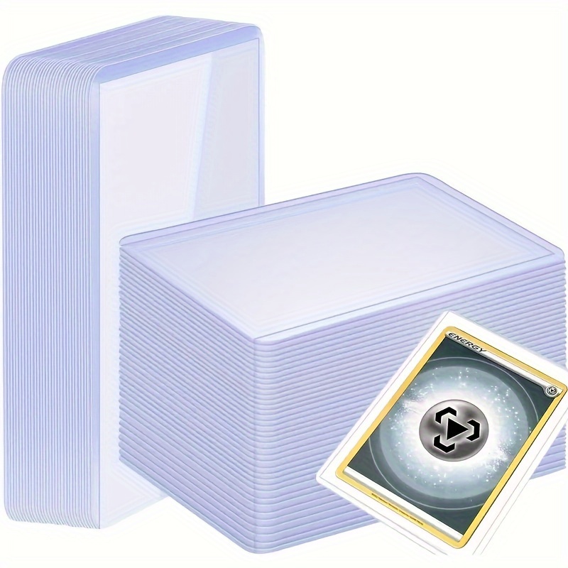 hard plastic card sleeves top loaders for cards baseball card protectors hard plastic for baseball card game cards mtg card trading card  