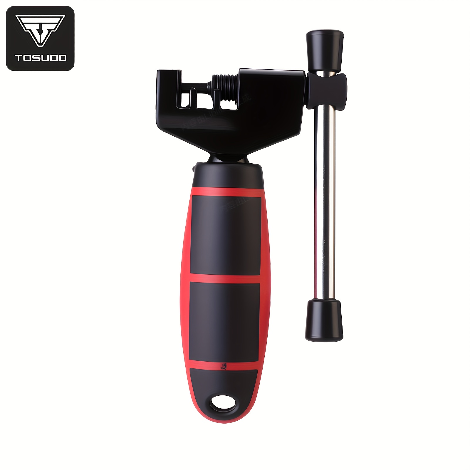 E-shop Tragbares Fahrradkettenbrechwerkzeug aus Edelstahl - Einfache Montainbike-Kettenentfernung, ergonomischer schwarzer Griff für schnelle