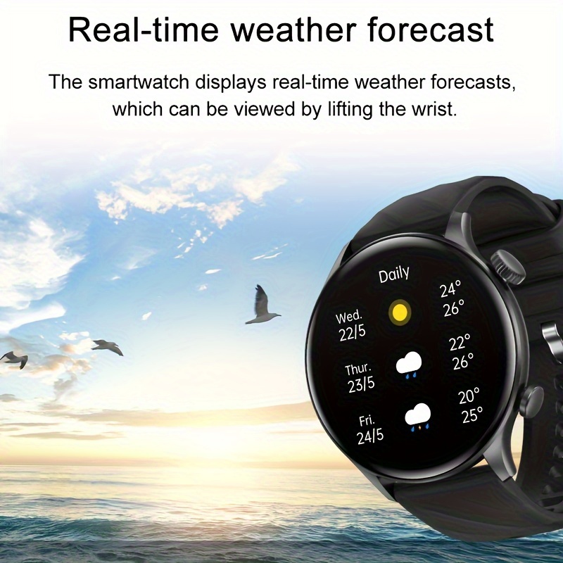 2024 latest wireless calling smart watch more than 100 sports modes 1 39 inch full touch screen smart watch fitness activity tracker ultra long battery life artificial intelligence voice assistant multiple reminders smart watch for men and women the best gift