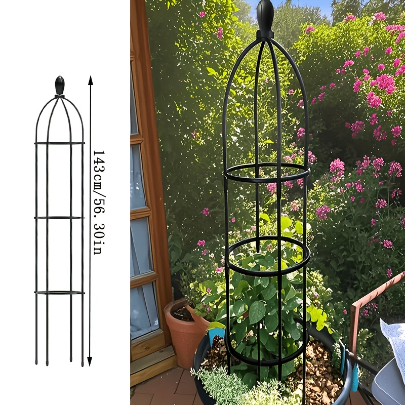 TEMU European Design Plant Lattice Flower Stand Suitable For Indoor And Outdoor Garden Perfect For Rose And Climbing Plant Lattice Climbing Plant