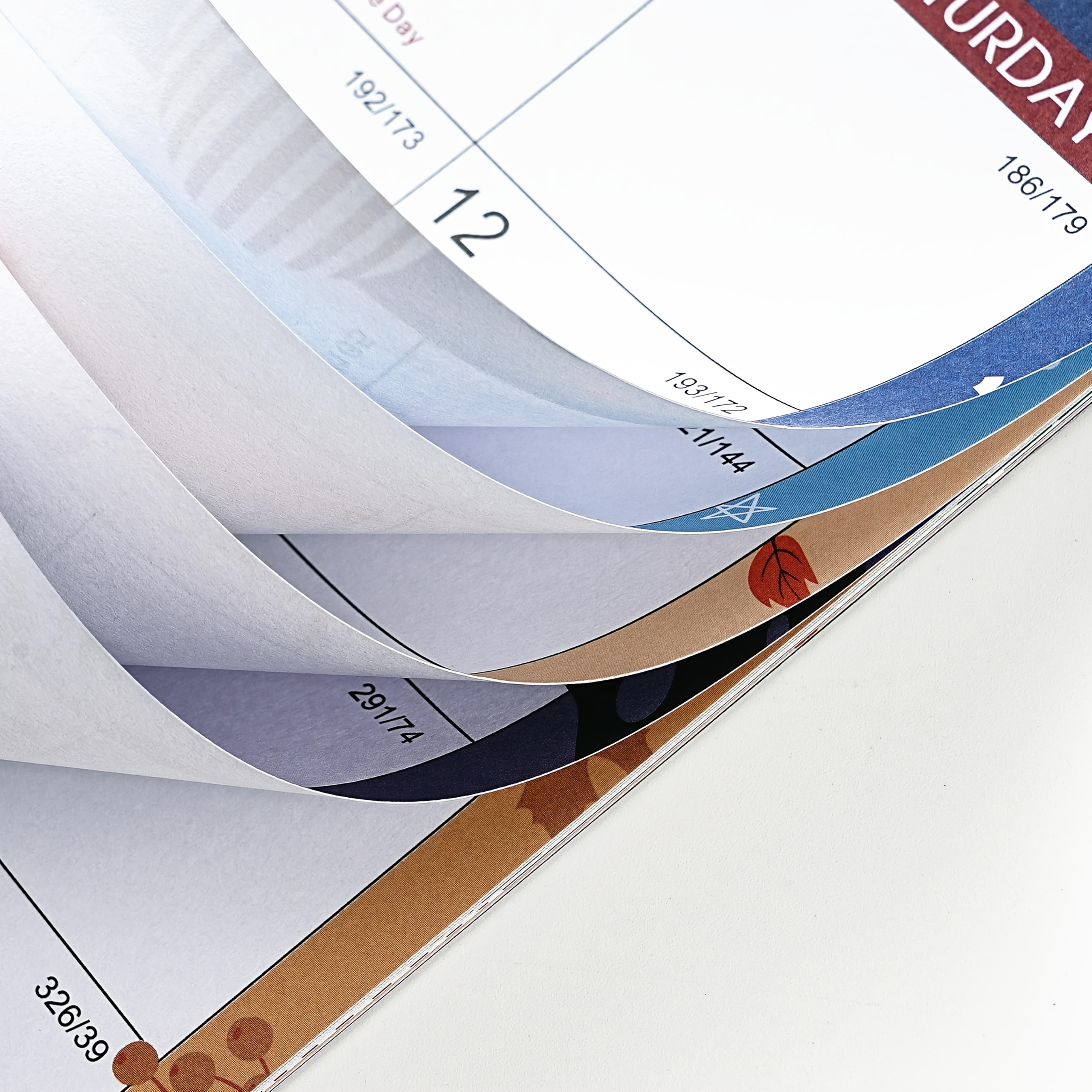2025-2026 Wall Calendar - 18 Months (Oct 2025 To Dec 2026), 8.5x11 Inch, Premium Paper, Golden