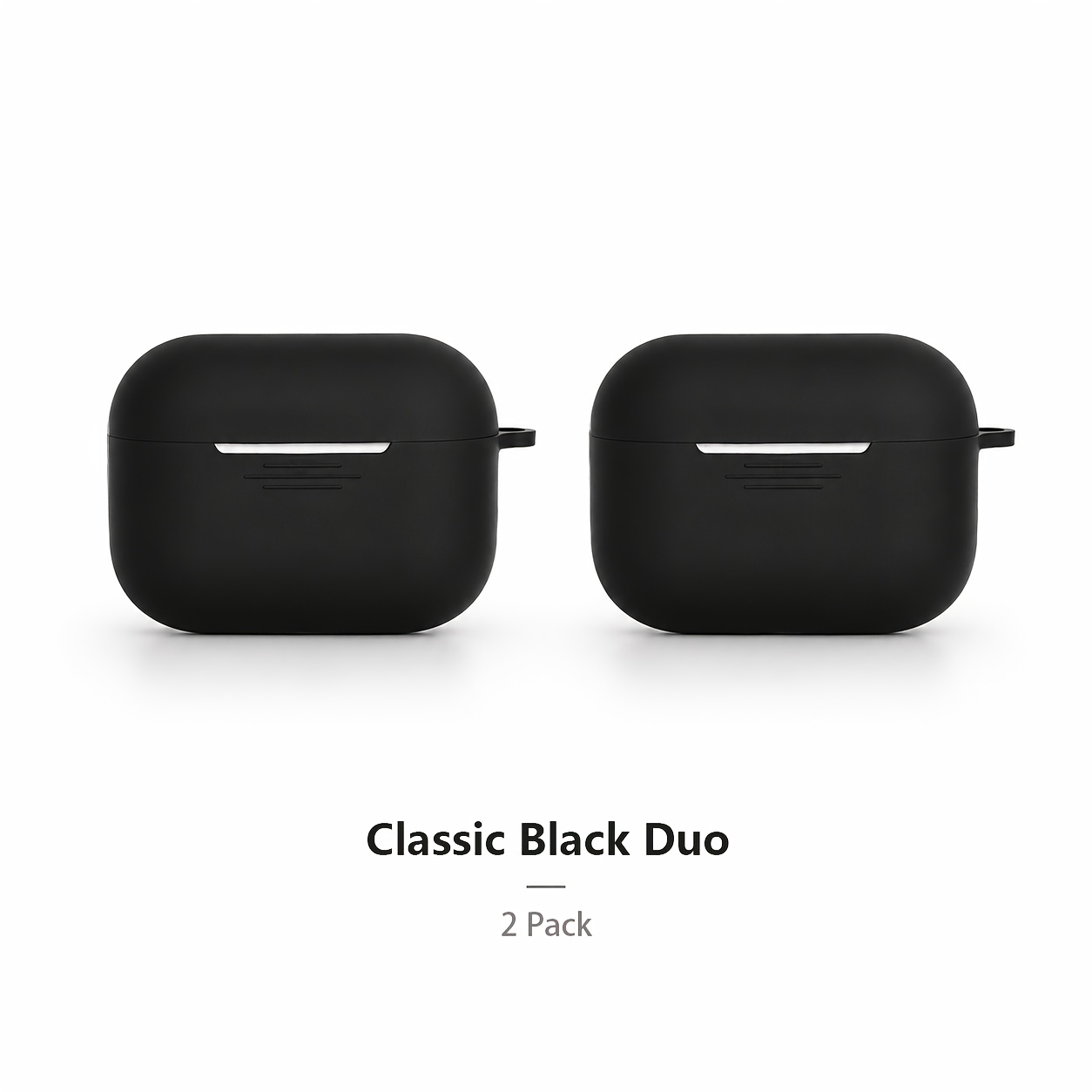 TEMU 2pcs Integrated Lid Design Case For (2025), Made Of Soft Material. Shockproof And Scratch-resistant, Slim And , Supports Wireless Charging, In
