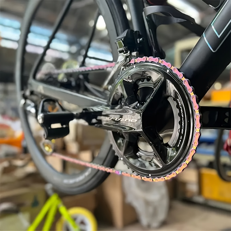 Chaîne De Vélo VTT / Route En Acier – Noir, Occasion état Correct