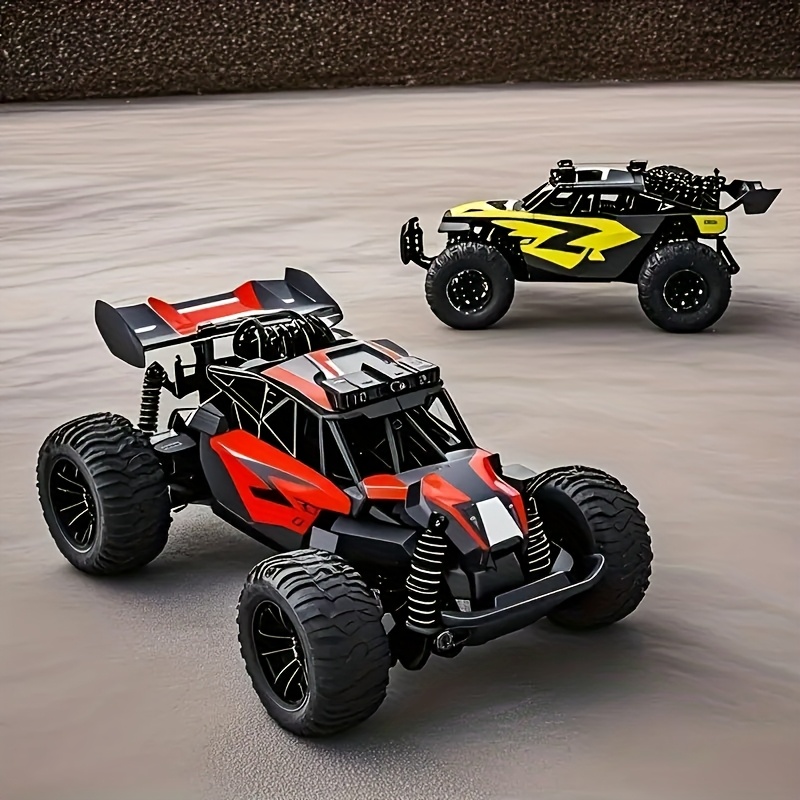 20 Km/h High Speed Remote Control Truck Off Road RC Monster Vehicle with Dual Rechargeable Batteries, All-terrain Tires, Electric Toy, Ideal Gifts for Boys Kids And Adults, Christmas Gifts