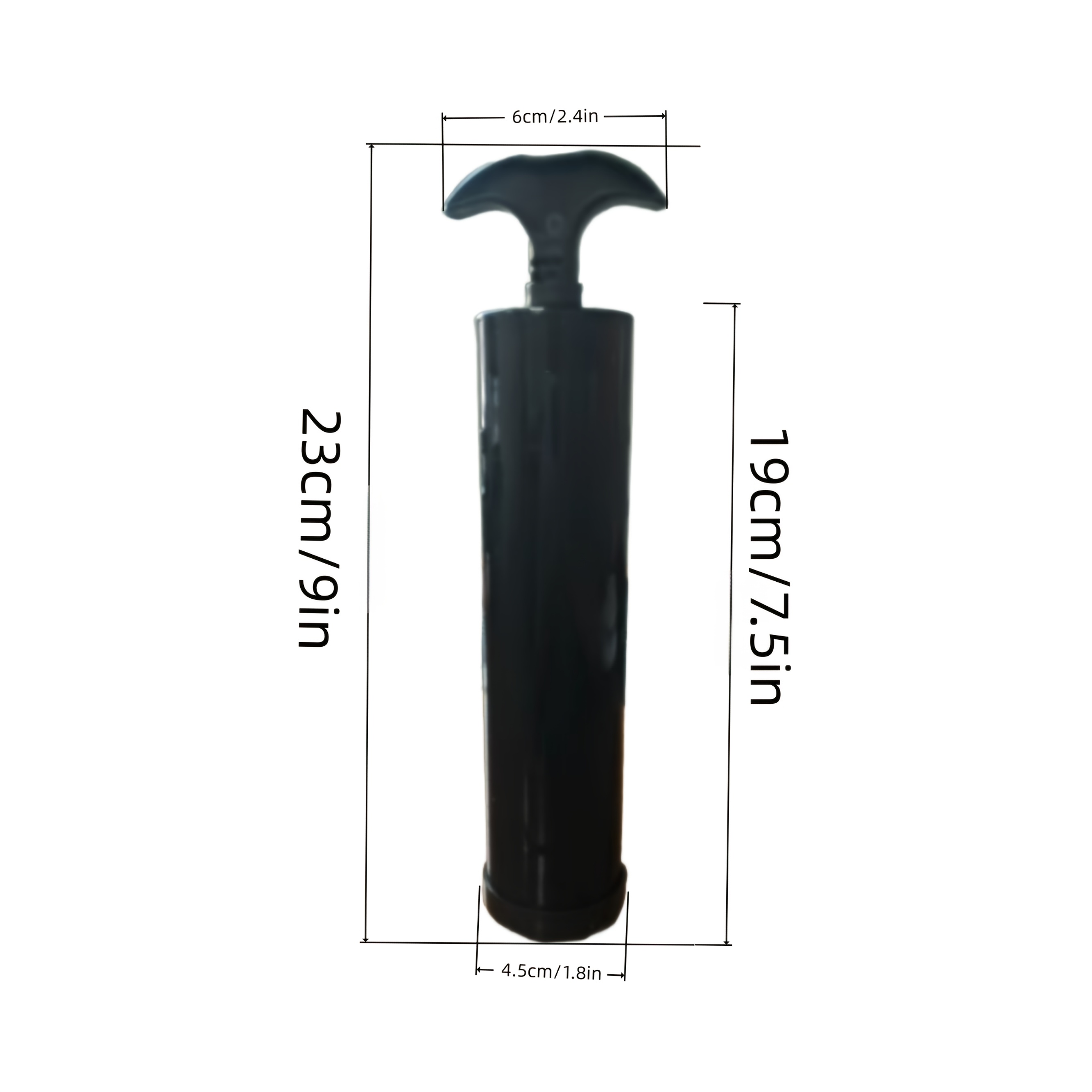 1pc Black Manual Vacuum Pump, Compatible With Over 90% Of Vacuum Compression Bag Holes, Purchase