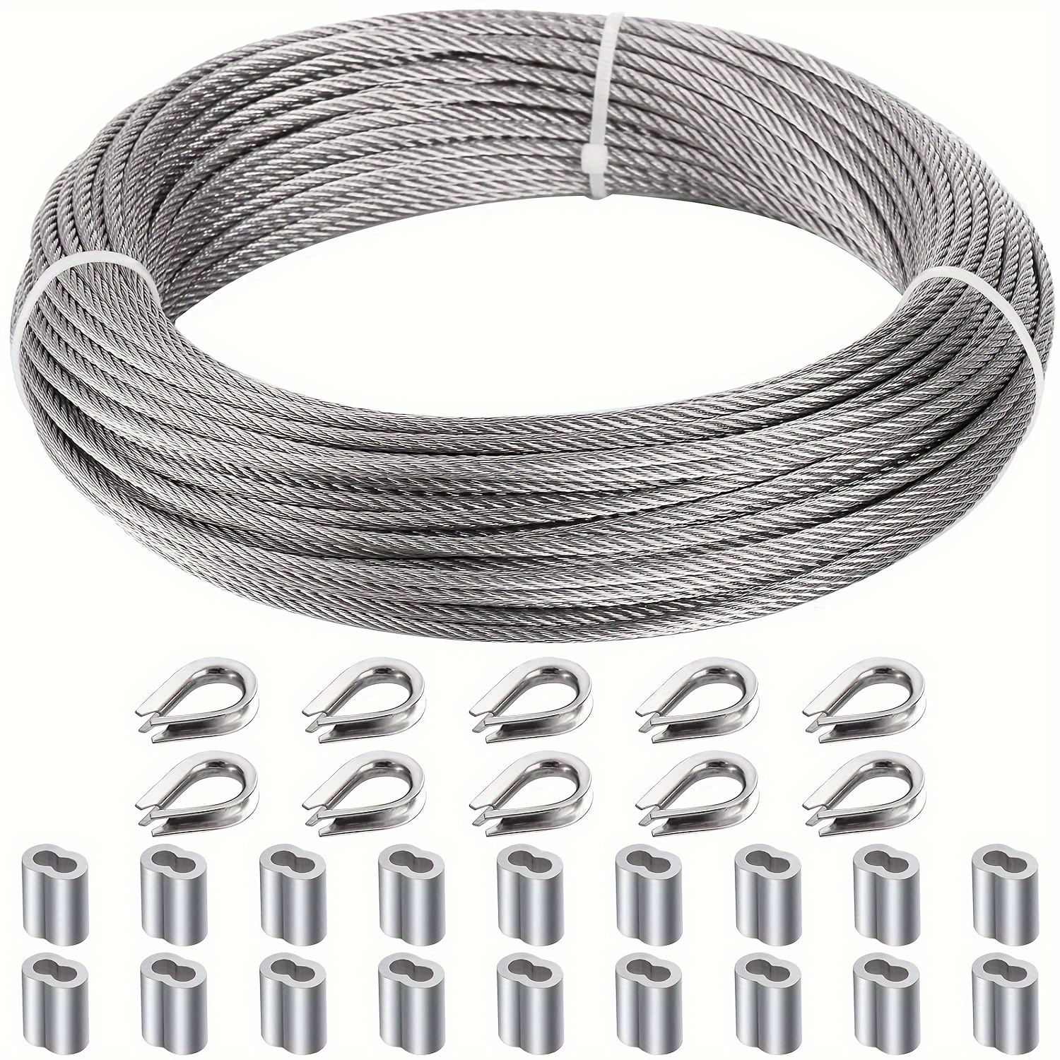 

7x7 1/8" Steel , 100ft / 3181m, And Steel , For Systems, Hanging Kits, And