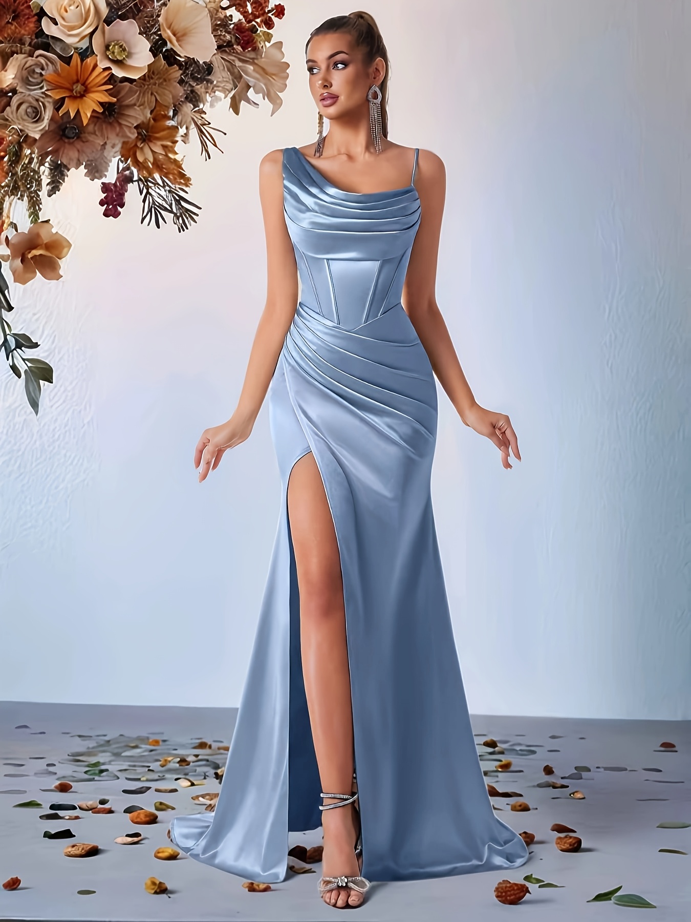 sachin and babi light blue dress Moschino dress vintage 90s