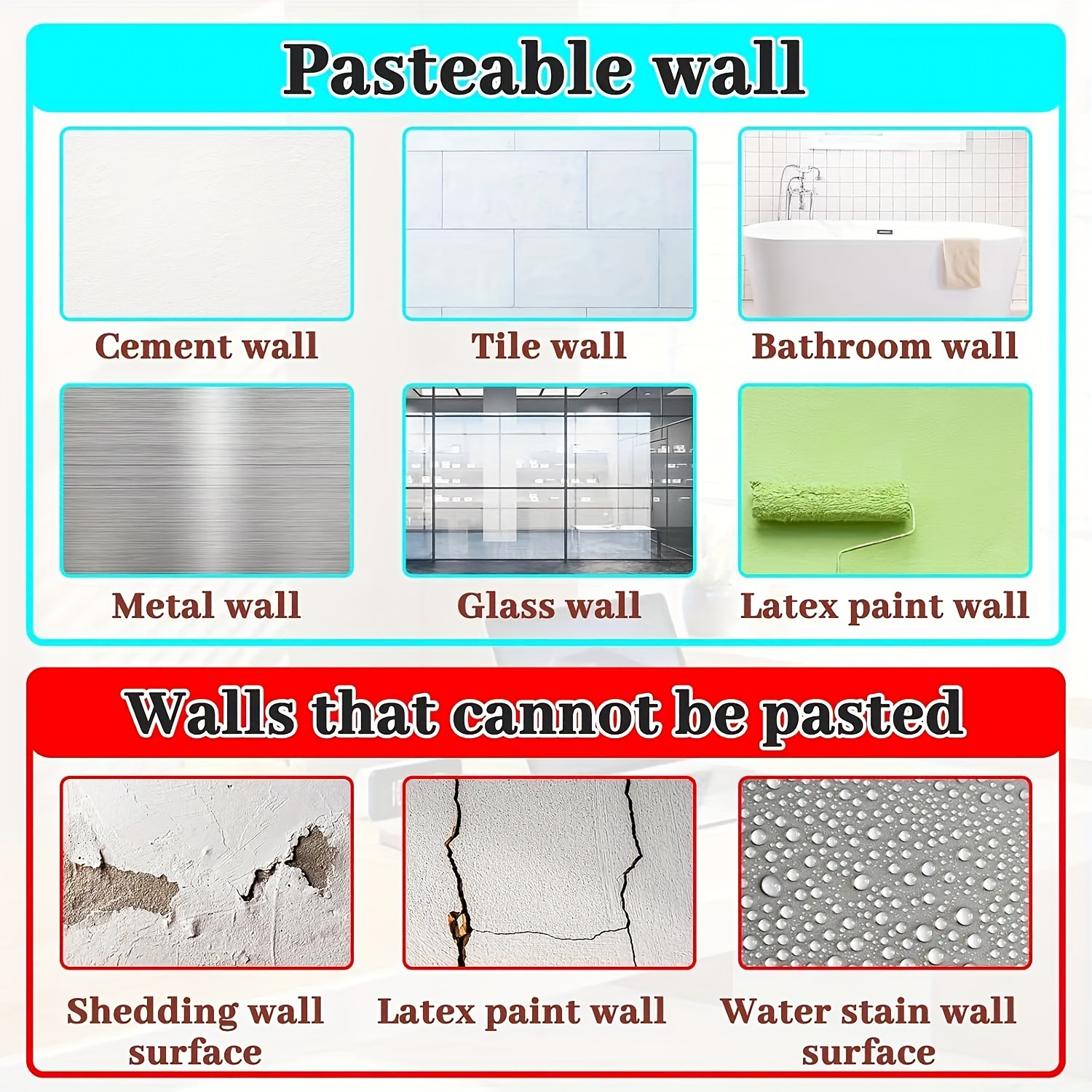 Transparent Wall Stickers Double Sided Tape Reusable Ultra-Strong Double Sided Adhesive Tape Nano Transparent Wall Stickers Water Proof Household Products