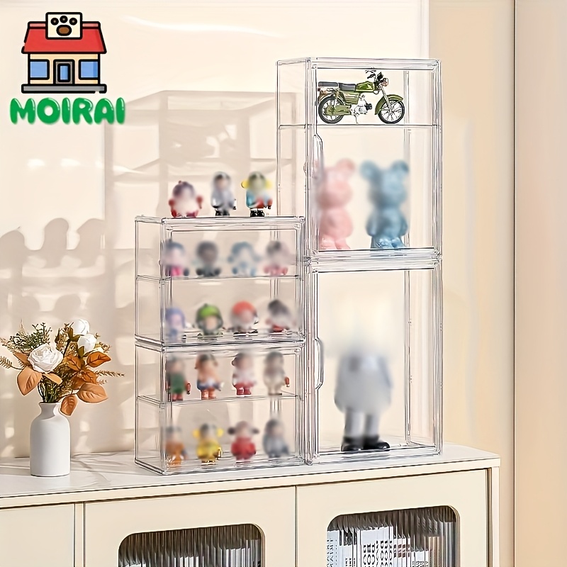 Minahao Boîte de rangement pour jouets compatible avec 34 pièces Bakugan Battle Planet, BakuCores, l'éponge est pré-fendue en deux tailles, compatible avec différents jouets Bakugan (étui uniquement