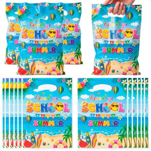 gift for her him 20 40pcs hawaiian gift bags celebration gift bags farewell school hello pool party end of school year party gift bags for school supplies pool party decorations
