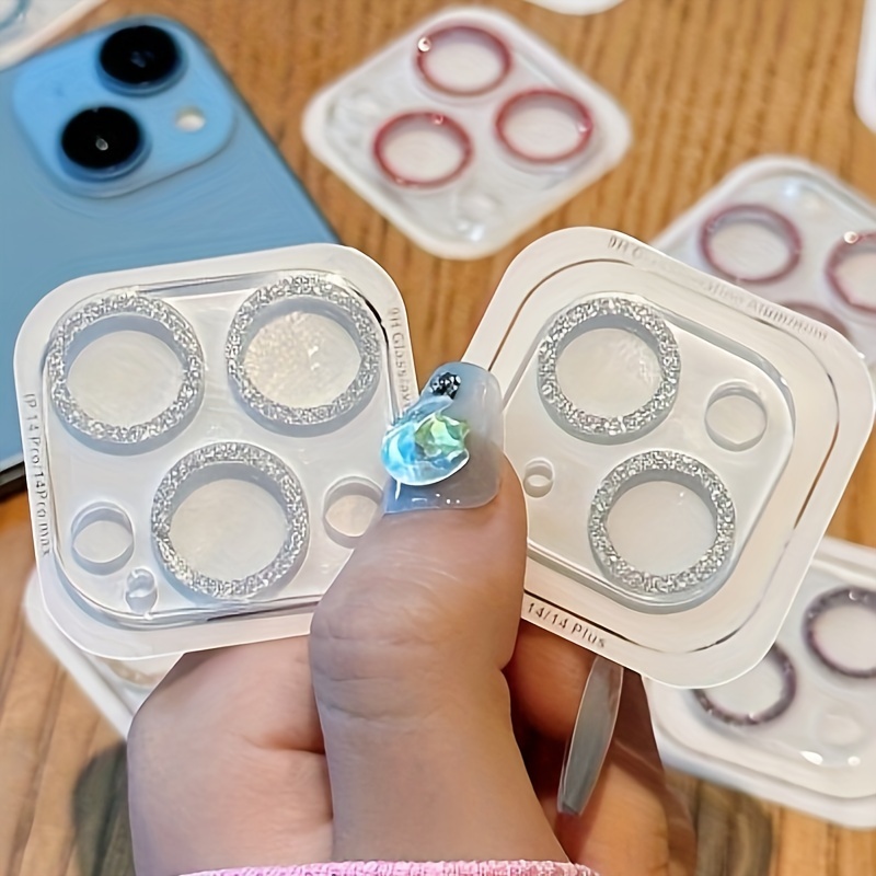 

3 Pieces Of Protective Stickers For Flash Mobile Phone Cameras, With Lens Stickers For Flash Lenses