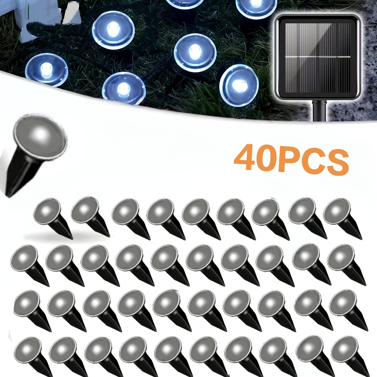 Image of 2026 Solar-powered Party Decoration Lawn Lights, Perfectly Suitable For Parties, Enhancing The Ambiance Of Daily Courtyard Decor, Solar Energy For Use