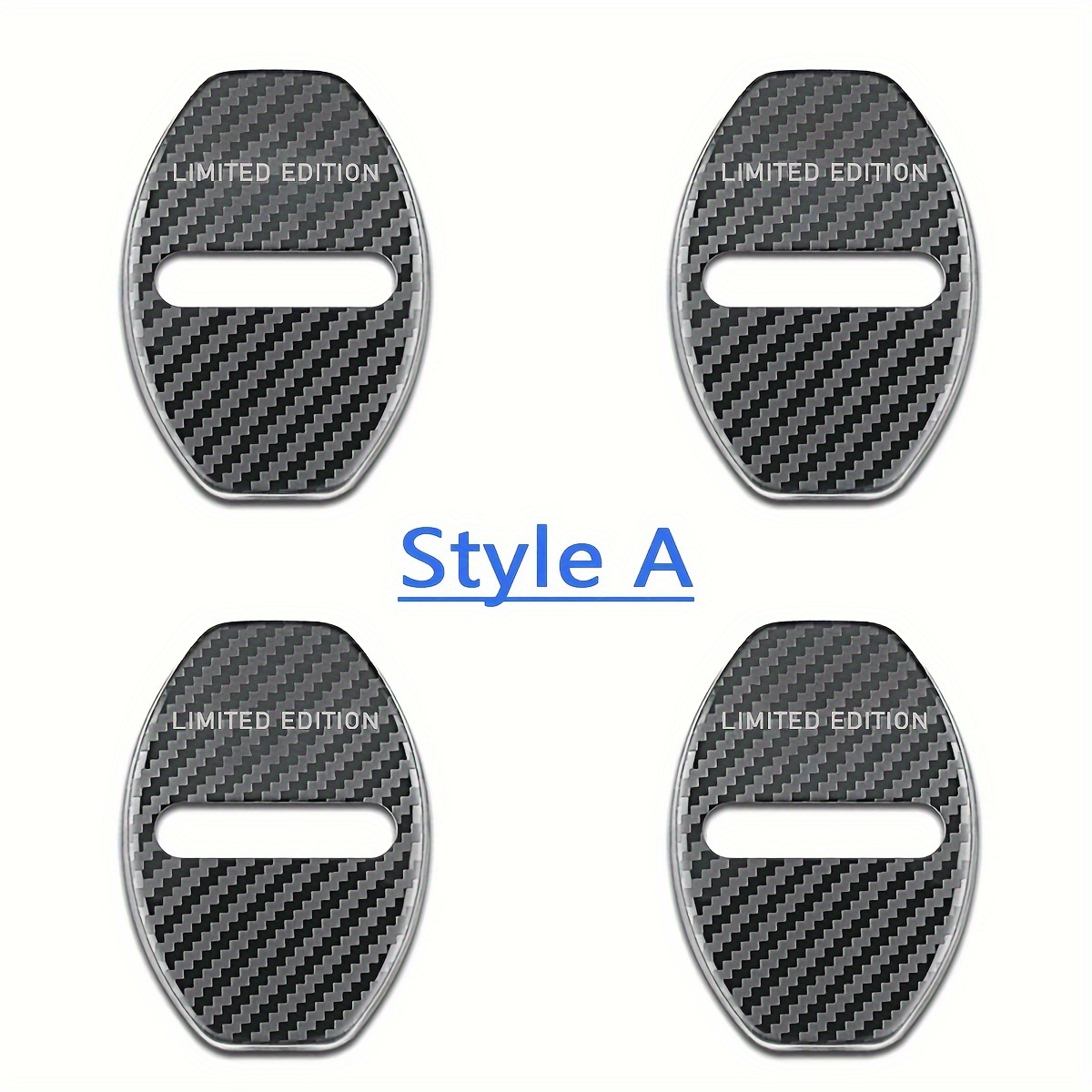 4pcs Car Additions Protect Door Lock Covers For For For For Jetta For Golf For Auto Decorate Styling
