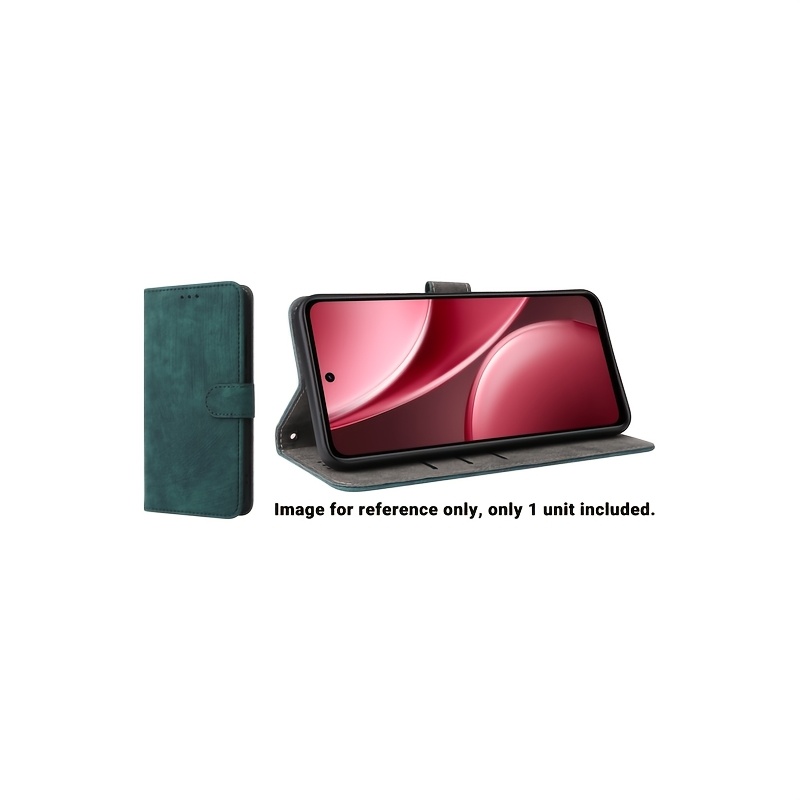 TEMU Phone Case - For Vivo Y39/y38/y78/y35/y33/y29/y28/y22/y21/y19/y17/y16/y15/y03/y04///y100 Phone Case With Card Holder, Stand, And Magnetic Clasp,