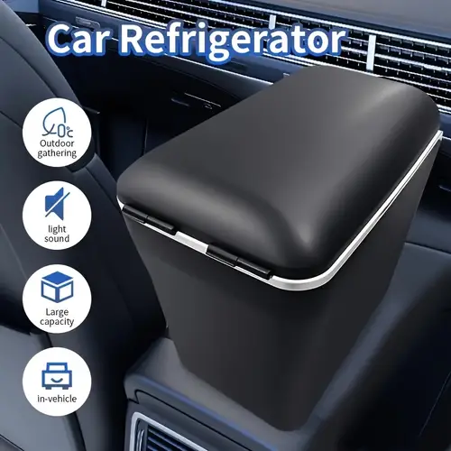 7 5 fridge portable refrigerator car camping cooler compatible with 12v energy cooling and heating suitable for fruits drinks food traveling refrigerator for outdoor adventure