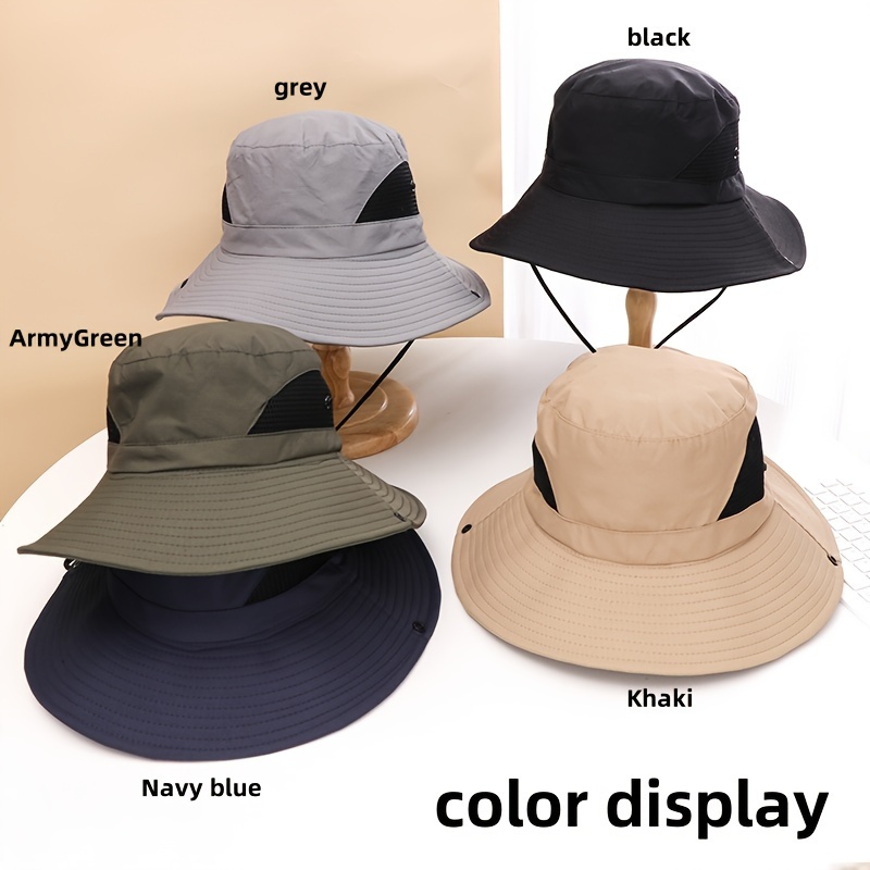 Summer Panama Hat Anti-UV Sun Hats for Women Men Breathable Bucket