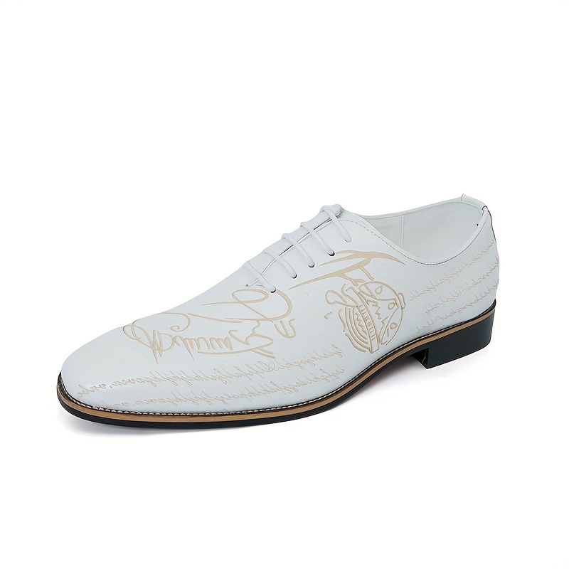 mens shiny patent dress shoes suitable formal business - Temu