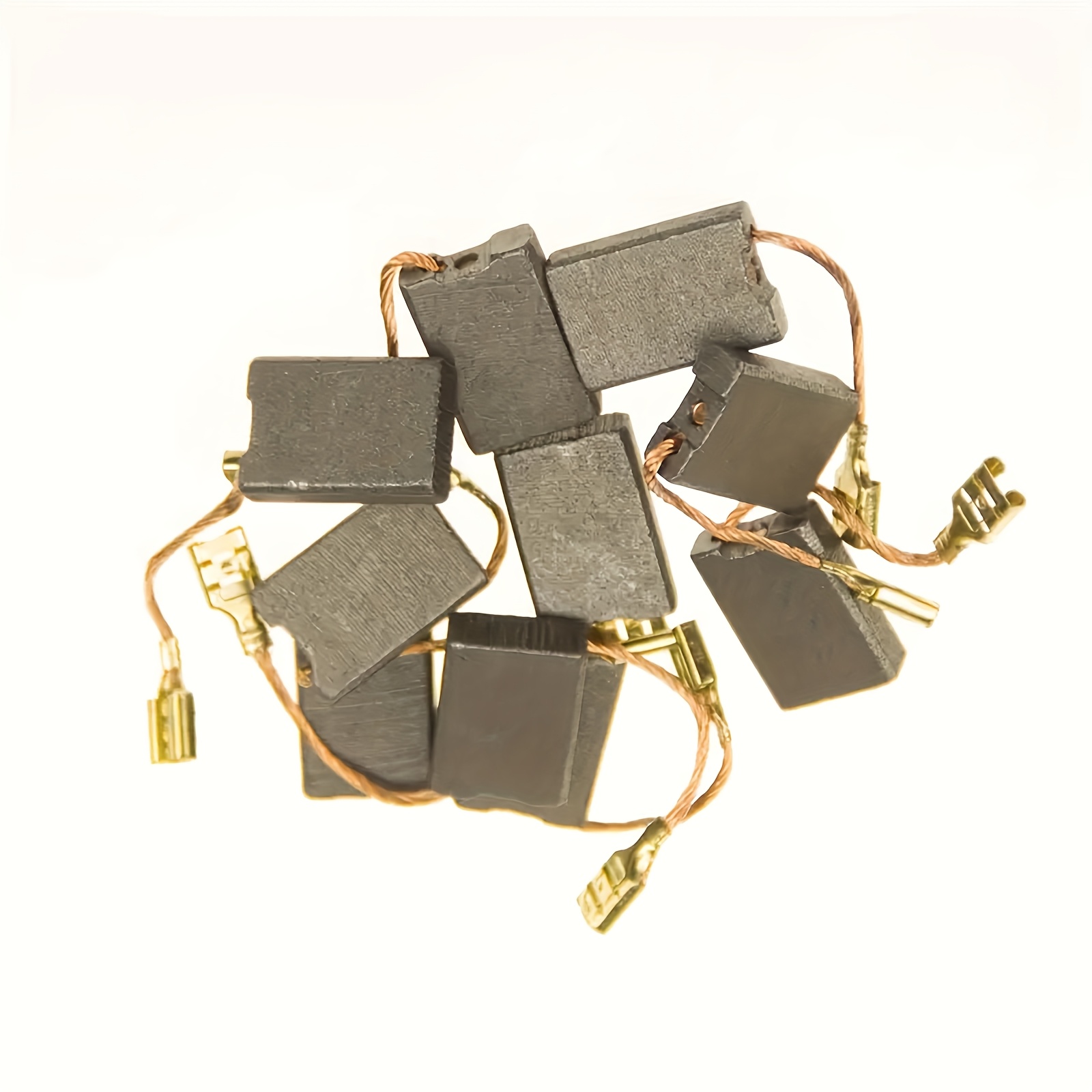 12pcs cepillos de   para amoladoras  es de motor,   con los modelos gws18-230 & gws19-230, 6x16x22mm - cepillos de repuesto duraderos para un rendimiento eficiente de la herramienta, piezas de amoladora  |mejora de la eficiencia de la herramienta|cepillos de   duraderos 5