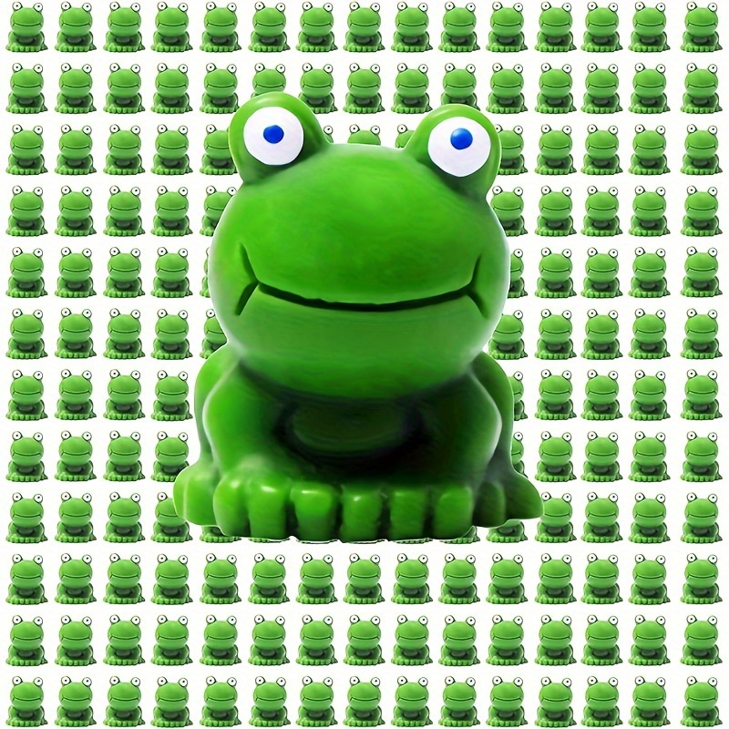 30Pcs Mini Fake Frogs Simulation Frogs Realistic Frog Models Bath Toys  (Mixed Style) 