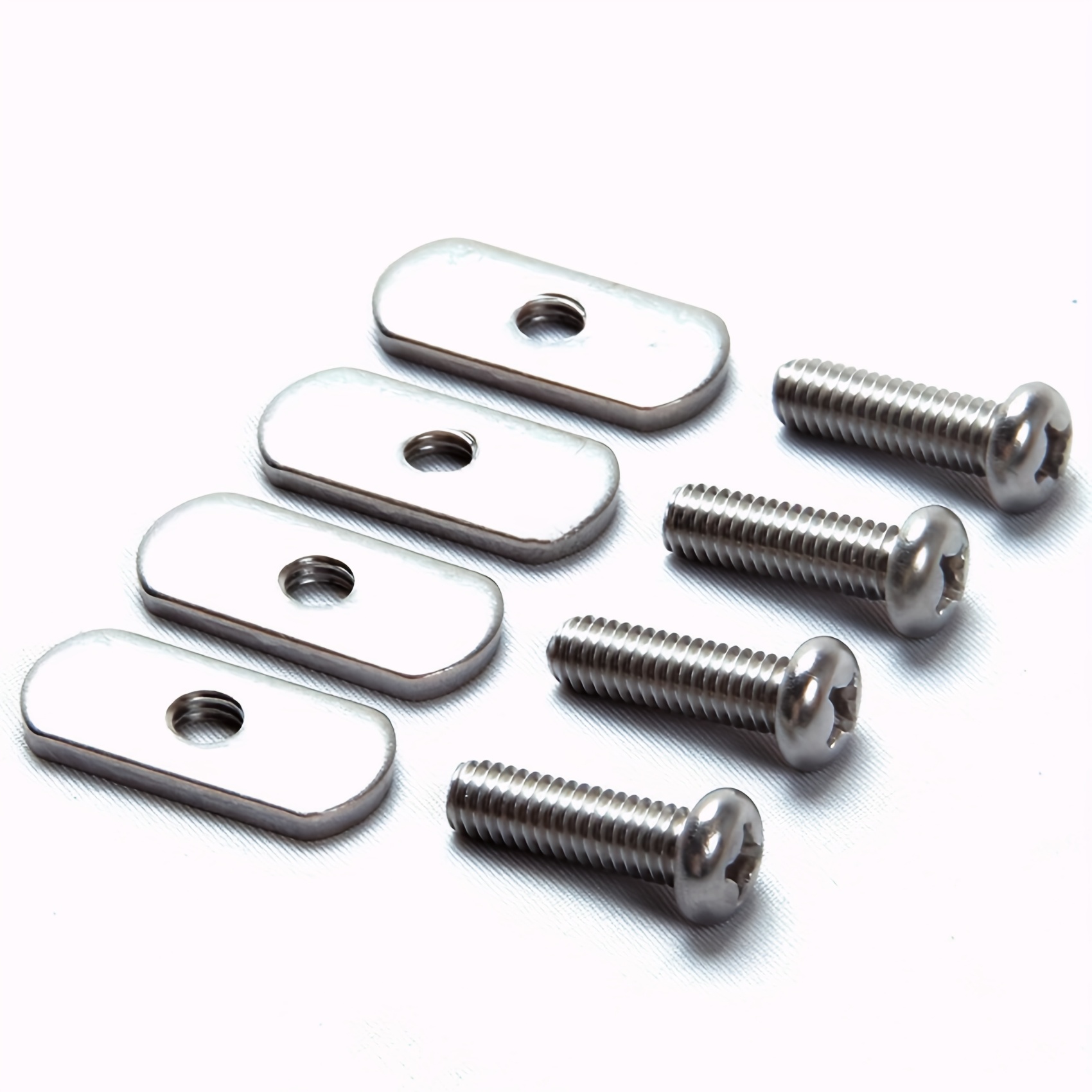 TEMU Kit de repuesto de tuercas de tornillo para pista de kayak M5, tuercas de tornillo de de kayak, hardware para kayak