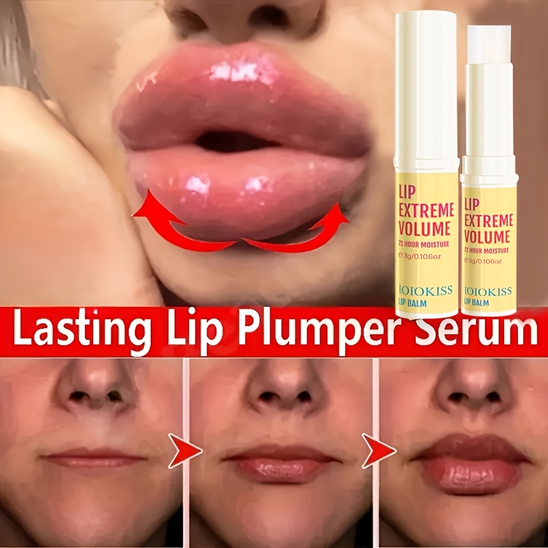 Long-lasting With Instant Volumizing And Plumping Effect - Glossy High-shine Liquid Lip Balm For Volume, Wrinkle And Lip Care - All Types, Sensitive, Sexy Glossy Lips
